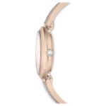 Swarovski klokke Illumina watch Swiss Made, Metal bracelet, Gold tone, Champagne gold-tone finish - 5671196