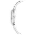 Swarovski klokke Matrix Bangle watch Swiss Made, Crystal bracelet, White, Stainless Steel - 5677487