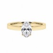 Forlovelsesring med oval lab grown diamant - 0,70 ct River - VS - 200627