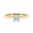 Forlovelsesring med prinsesse lab grown diamant - 0,70 ct River - VS - 200628