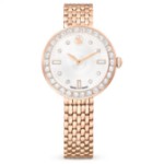 Swarovski klokke Certa watch Swiss Made, Metal bracelet, Rose gold tone, Rose gold-tone finish - 5672981