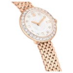 Swarovski klokke Certa watch Swiss Made, Metal bracelet, Rose gold tone, Rose gold-tone finish - 5672981