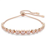 Swarovski armbånd Imber Tennis bracelet Mixed round cuts, Pink, Rose gold-tone plated - 5718204