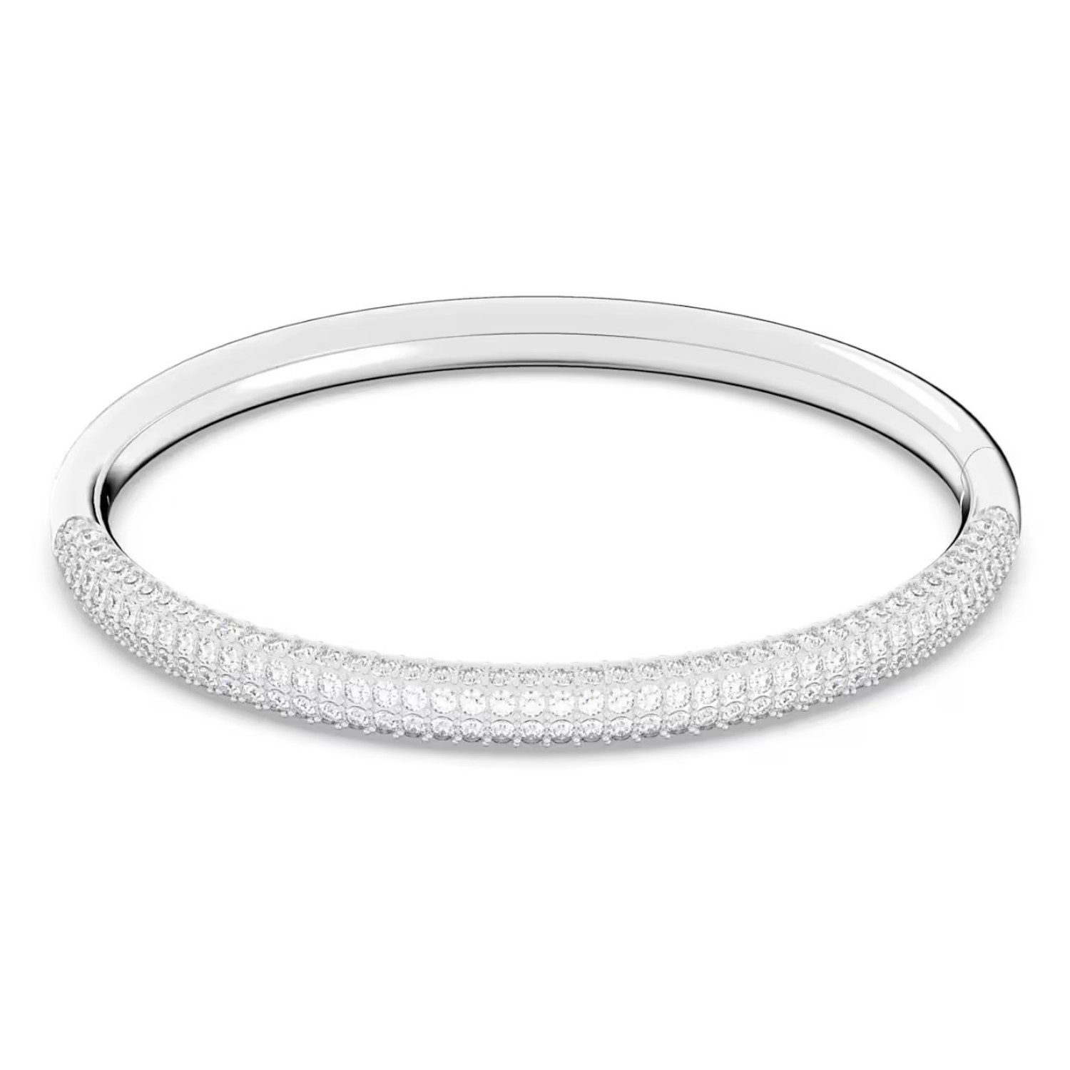 Swarovski armbånd Stone Mini Bangle, White, Rhodium Plating - 5032846