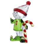 Swarovski figurer Holiday Cheers Dulcis Elf and Candy Cane - 5701852