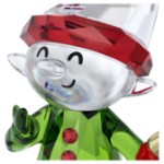 Swarovski figurer Holiday Cheers Dulcis Elf and Candy Cane - 5701852