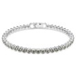 Swarovski armbånd Imber Emily Tennis bracelet Round cut, Black, Rhodium plated - 5734238