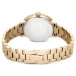Swarovski klokke Matrix 3-link watch Swiss Made, Metal bracelet, Gold tone, Champagne gold-tone finish - 5715026