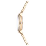 Swarovski klokke Matrix 3-link watch Swiss Made, Metal bracelet, Gold tone, Champagne gold-tone finish - 5715026