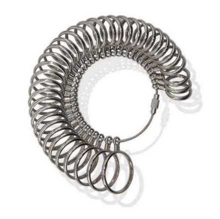 Profesjonell fingermåler i metall - 4470037 Profesjonell fingermåler i metall - 4470037