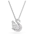 Swarovski smykke Swan pendant Mixed cuts, Swan, White - 5732412