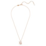Swarovski smykke Swan pendant Mixed cuts, Swan, Pink - 5732414
