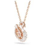 Swarovski smykke Swan pendant Mixed cuts, Swan, Pink - 5732414