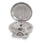 Bonett lommeur, anhengsur chrom m/lokk inkl. kjede - 418C