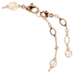 Swarovski armbånd Imber bracelet Round cut, White, Rose gold-tone plated - 5730677
