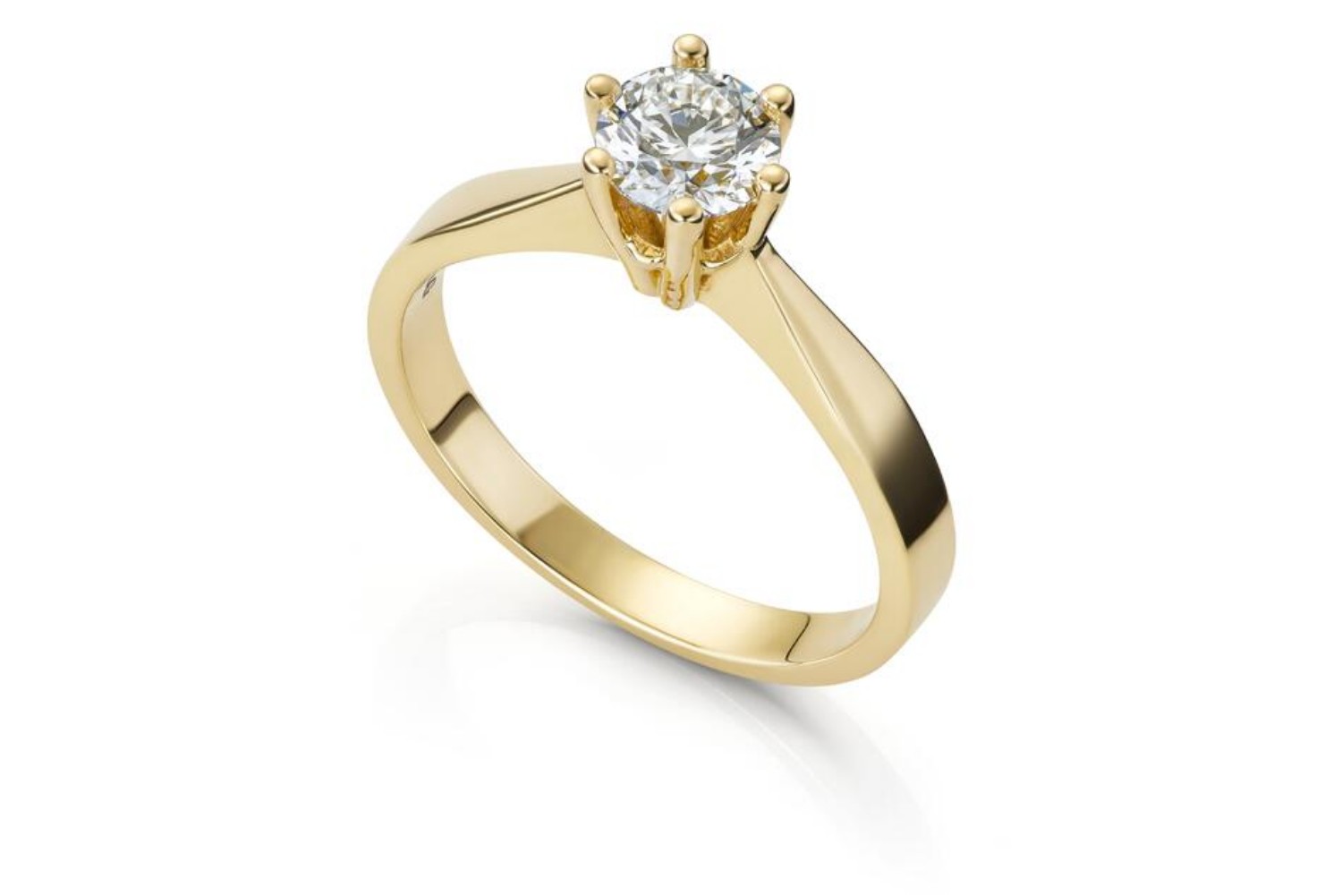 Forlovelsesring Margrete med Oval Lab Grown diamant i 0,70 ct og River (D) -VS1 - LAB1611670RVGU