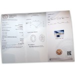 Forlovelsesring Gaia med Oval Lab Grown diamant i 1.00 ct og River (D) - VS1 - LG100gg
