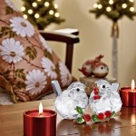 Swarovski figurer Idyllia Bird Couple and Berries - 5701371