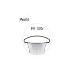 Gifteringer med carbon, diam. 0.110 ct, 5 mm. Carbon - 4981456