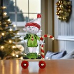 Swarovski figurer Holiday Cheers Dulcis Elf and Candy Cane - 5701852