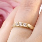 Diamantring Iselin med 3x0,10 ct TW-Si-85030100