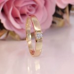 Forlovelsesring diamantring Iselin 0,07 ct TW-Si - 85010070