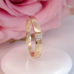 Forlovelsesring diamantring Iselin 0,07 ct TW-Si - 85010070