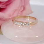 Bilde av Forlovelsesring diamantring Iselin 5x0,05 ct TW-Si-85050500