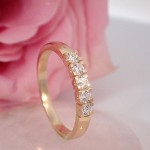 Diamantring Iselin med 5x0,10 ct TW-Si-85050100