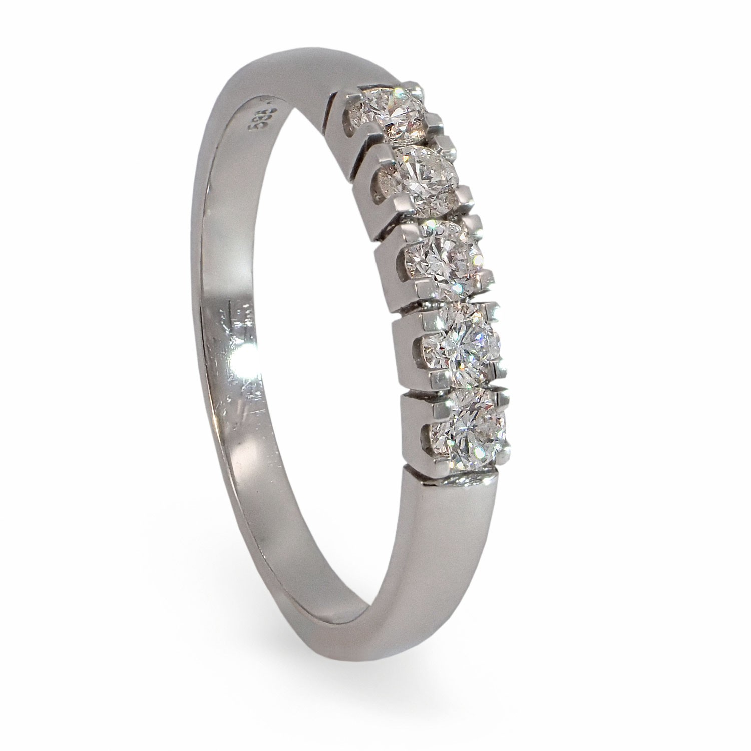 Forlovelsesring diamantring Iselin 5x0,07 ct TW-Si-8505070