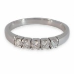 Forlovelsesring diamantring Iselin 5x0,07 ct TW-Si-8505070