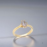 Forlovelsesring med Oval Lab Grown diamant i 0.70 ct og River (E) -VS2 - LG070gg