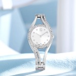 Swarovski klokke Hyperbola bangle watch Swiss Made, Metal bracelet, Silver tone, Stainless steel - 5689432
