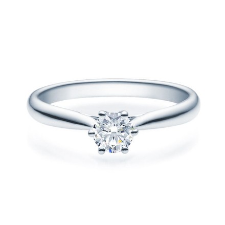 Diamantring forlovelsesring med 0,40 ct River (E)–VS2 i 14kt gull. Leticia - 18007040hv Diamantring forlovelsesring med 0,40 ct River (E)–VS2 i 14kt gull. Leticia - 18007040hv