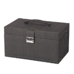 Smykkeskrin 325x210x180mm grå - 3463671