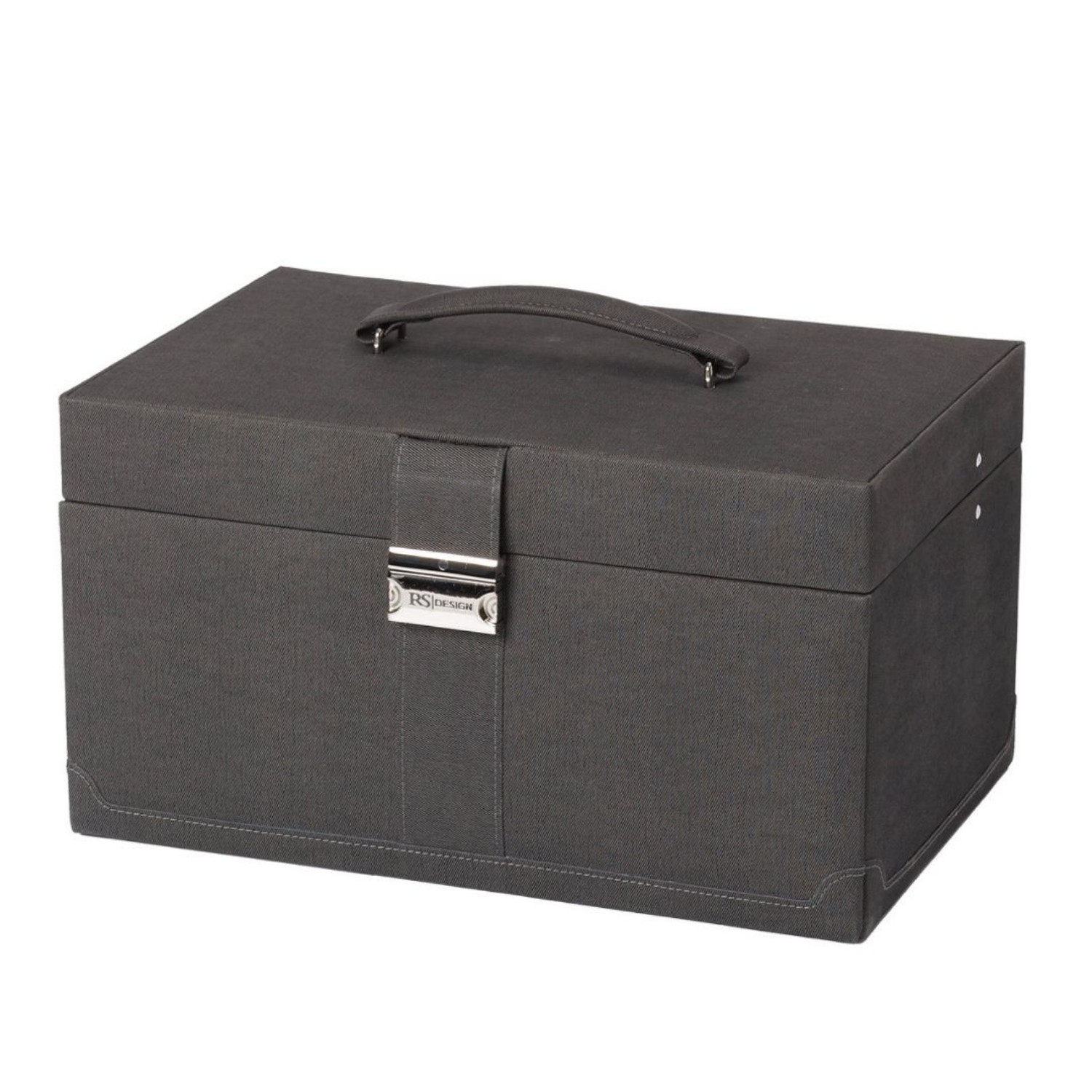 Smykkeskrin 325x210x180mm grå - 3463671
