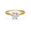 Forlovelsesring  med lab grown diamant 1,5 ct  River (D/E) VS1 3xExcellent i gult gull - 18007150LG-gg