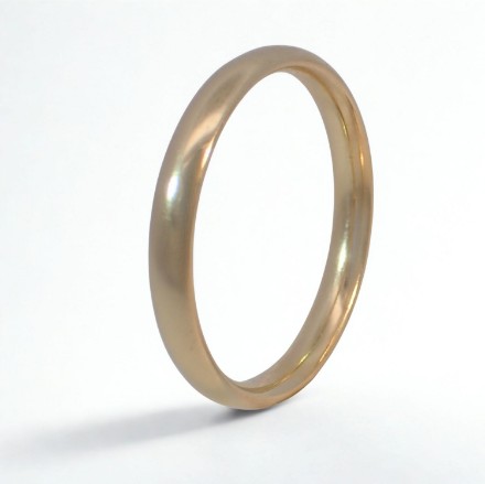 Giftering i gult gull 14kt, 3 mm, modell 803. RUBIN - 1430 Giftering i gult gull 14kt, 3 mm, modell 803. RUBIN - 1430