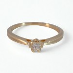 Diamantring forlovelsesring Sitara 0,10 ct W-Si - 2221100