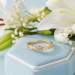 Diamantring forlovelsesring Sitara 0,10 ct W-Si - 2221100