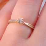 Diamantring forlovelsesring Sitara 0,10 ct W-Si - 2221100