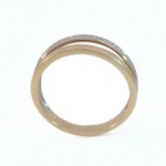 Gullring med diamanter 0.08 ct. W-Si - BUR630432
