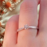 Diamantring forlovelsesring Sitara 0,10 ct W-SI - 222110