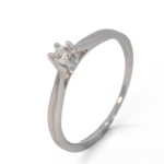 Diamantring forlovelsesring Sitara 0,10 ct W-SI - 222110