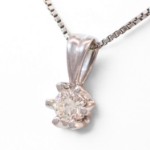 Diamantsmykke Sitara i gull med 0,31 ct W-Si-322131