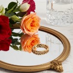 Gullring i 14 kt gult gull, tvinnet - coc501112