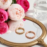 Gullring i 14 kt gult gull, tvinnet - coc501112