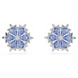 Swarovski Magic stud earrings Snowflake, Blue, Rhodium plated - 5734242 Swarovski Magic stud earrings Snowflake, Blue, Rhodium plated - 5734242