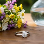 Forlovelsesring med Lab Grown diamant 1,00ct TW-VS - Bur520003