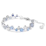 Swarovski armbånd Constella bracelet Mixed cuts, Blue, Rhodium plated - 5722479